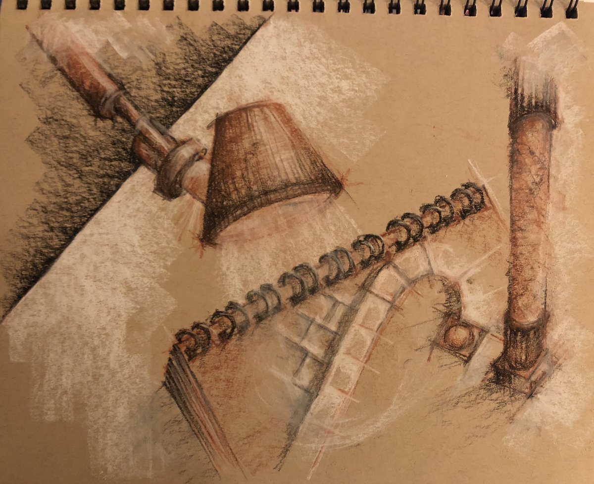 Dalia_Samaa's tweet photo. STAGE 2 

#pastel #drawing #sketch #draw #scribbles #lamp #column #sepia #pastel_sepia #architecture #pastel_architecture #pastel_drawing 
#باستل #رسم https://t.co/aaqaWtQMbQ