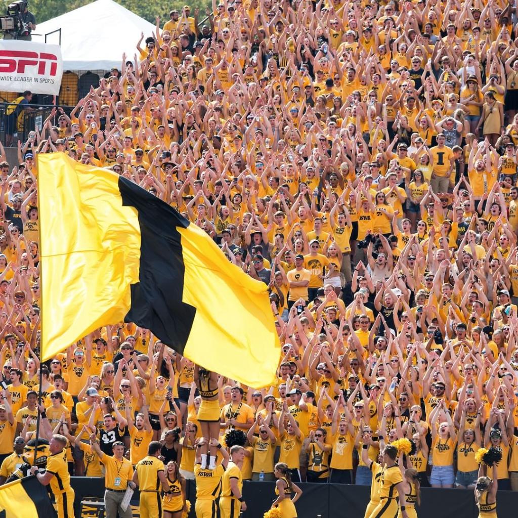 If you close your eyes, you can almost hear it: I-O-W-A. 🏈