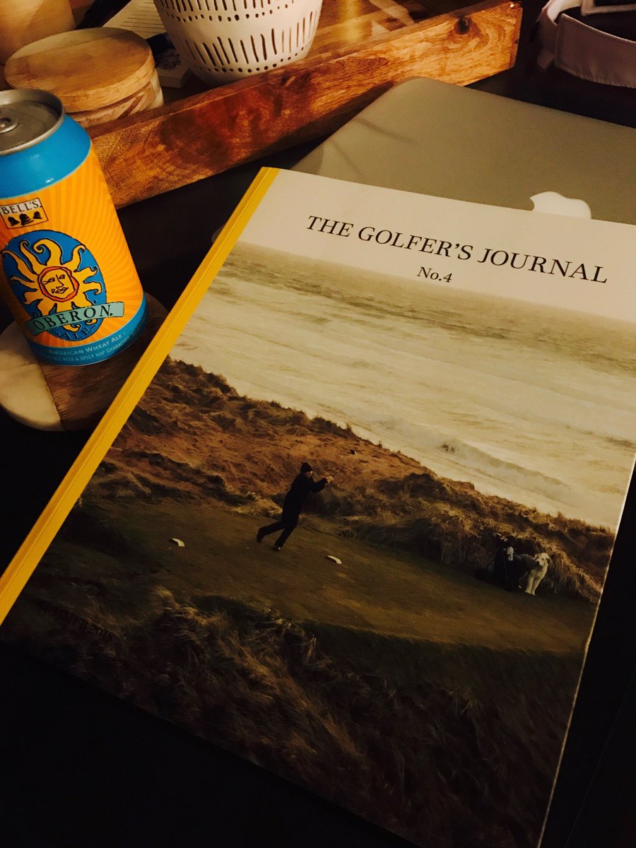 Thanks to <a href="/GolfersJournal/">The Golfer's Journal</a> for sending a replacement No. 4 after the original was swiped from our mailbox! People are going to great lengths for this #content