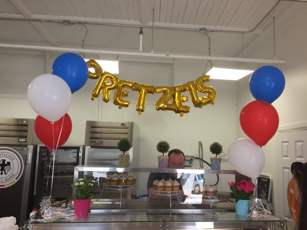 John Sanderson S Tweet Congratulations Das Brezel Haus On Your