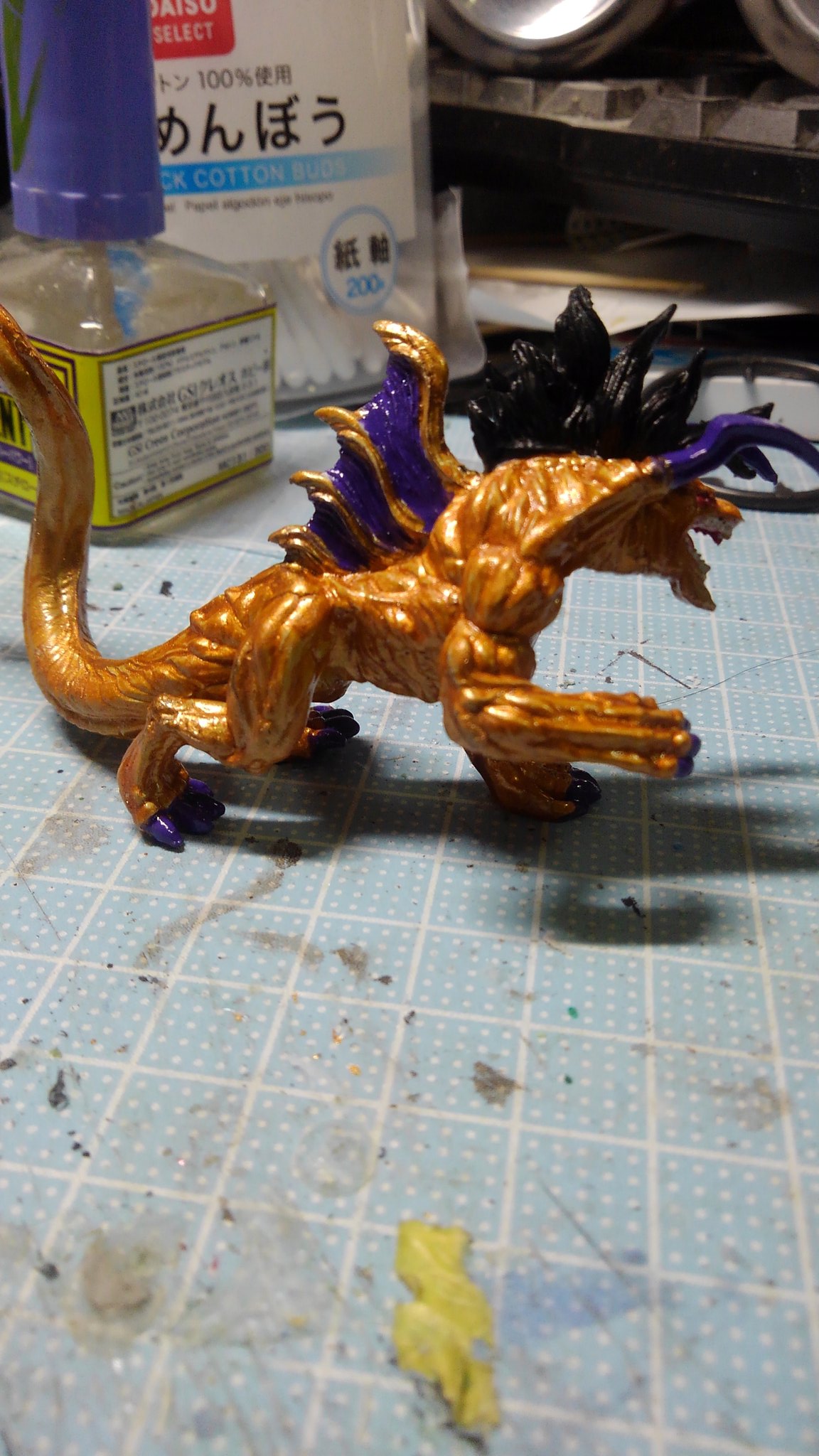 零ちゃ 出来た キングベヒーモスなのだ Ff6のカラーです Ff フィギュア ベヒーモス