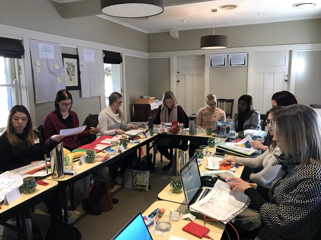 So happy to be working with our K-2 teachers at their residential. Deep, rigorous learning. Such a great team. @saraleone_ <a href="/PhilPlumridge/">Phillip Plumridge</a> @SkuseMeSir