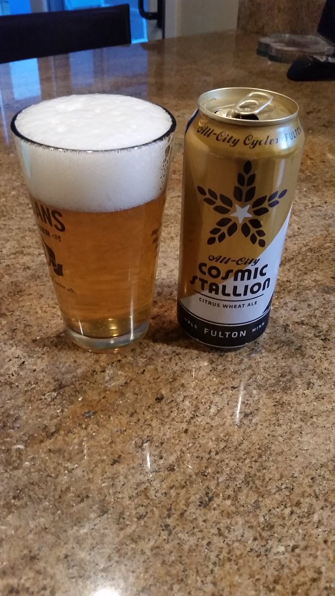 StevenRBartz's tweet photo. Enjoying a great gift of @fultonbeer I received from my fellow biking buddy after purchasing the @QualityBike All City Cosmic Stallion.  What an amazing ride! #biking #fastisforever #justride #mpls https://t.co/EECUP3iAJi