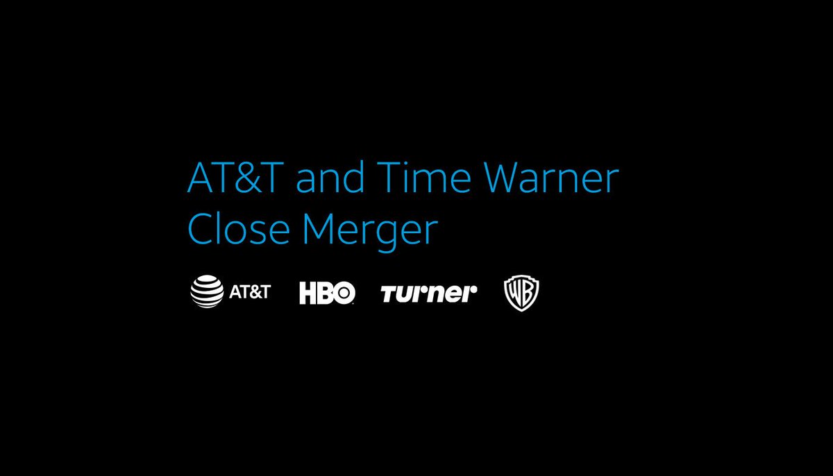 ATT's tweet image. Together, we’re a truly modern media company. We’re bringing a fresh approach to the media + entertainment industry by combining premium content, direct-to-consumer relationships + high-speed networks. Learn more att.com/MergerNews