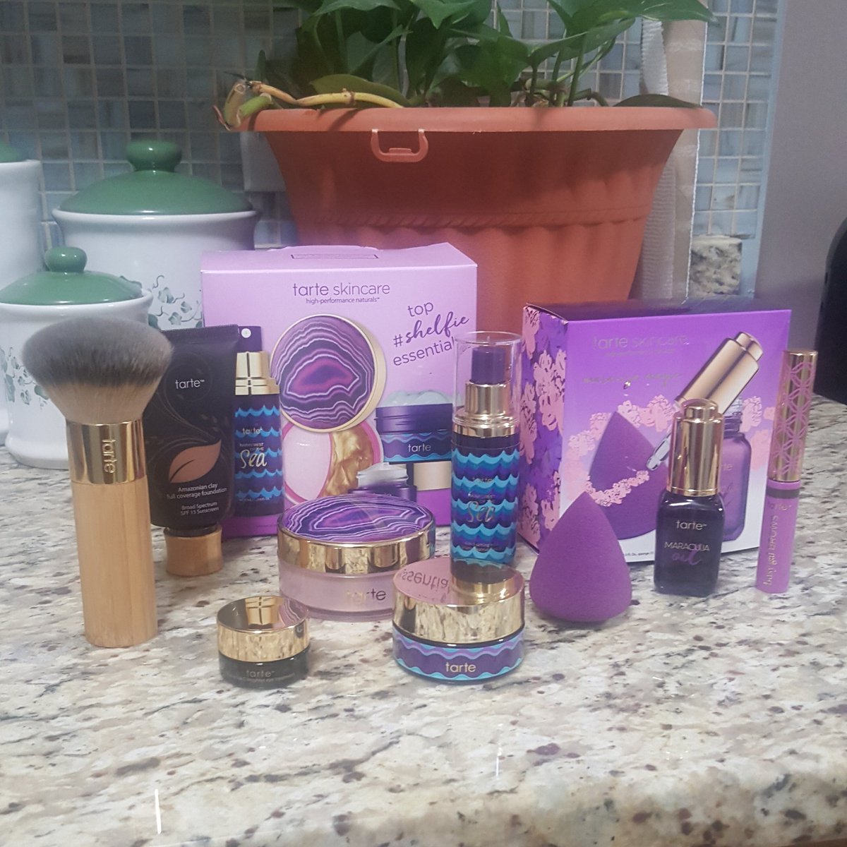 So I'm saving to go to Greece in August... I may have gone on a slight tangent @tartecosmetics ... #tarte #tartelette #skincare #trippinwithtarte #makeup #makeuplover #tartetalk #sorrynotsorry