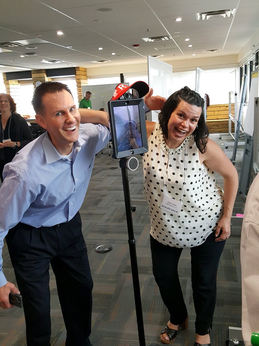 ABPSPCTGold's tweet image. Awesome time with #robojoe @joejv at @ScaledAgile this week! Can’t wait for day four of Implementing SAFe with @Deanleffingwell , @inbaro , and the SPCT Candidates! @AgileBigPicture @jenniferwfawcet @bryakram05 @DrewJemilo @MarkGonglach @LauraPowers