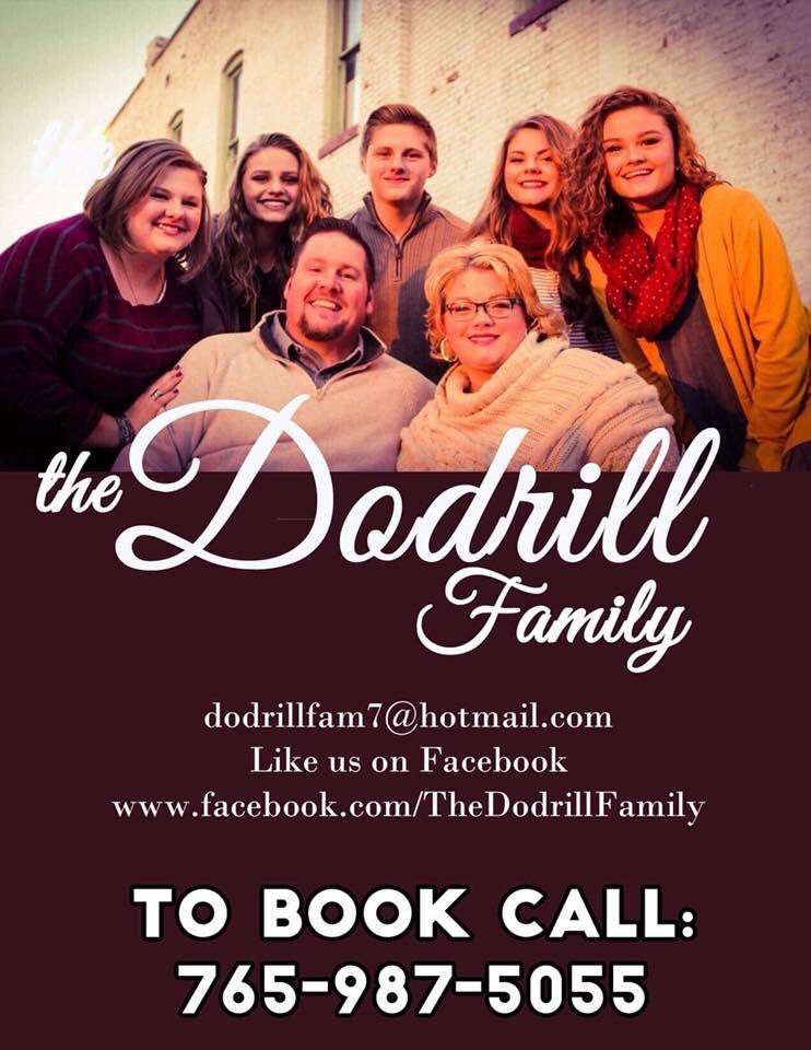 TheDodrillFam's tweet photo. Dates still available for 2018! Family harmony filled with praises for the Lord. Call today to schedule The Dodrill Family for your service or event. https://t.co/OT5UshZ8IU
