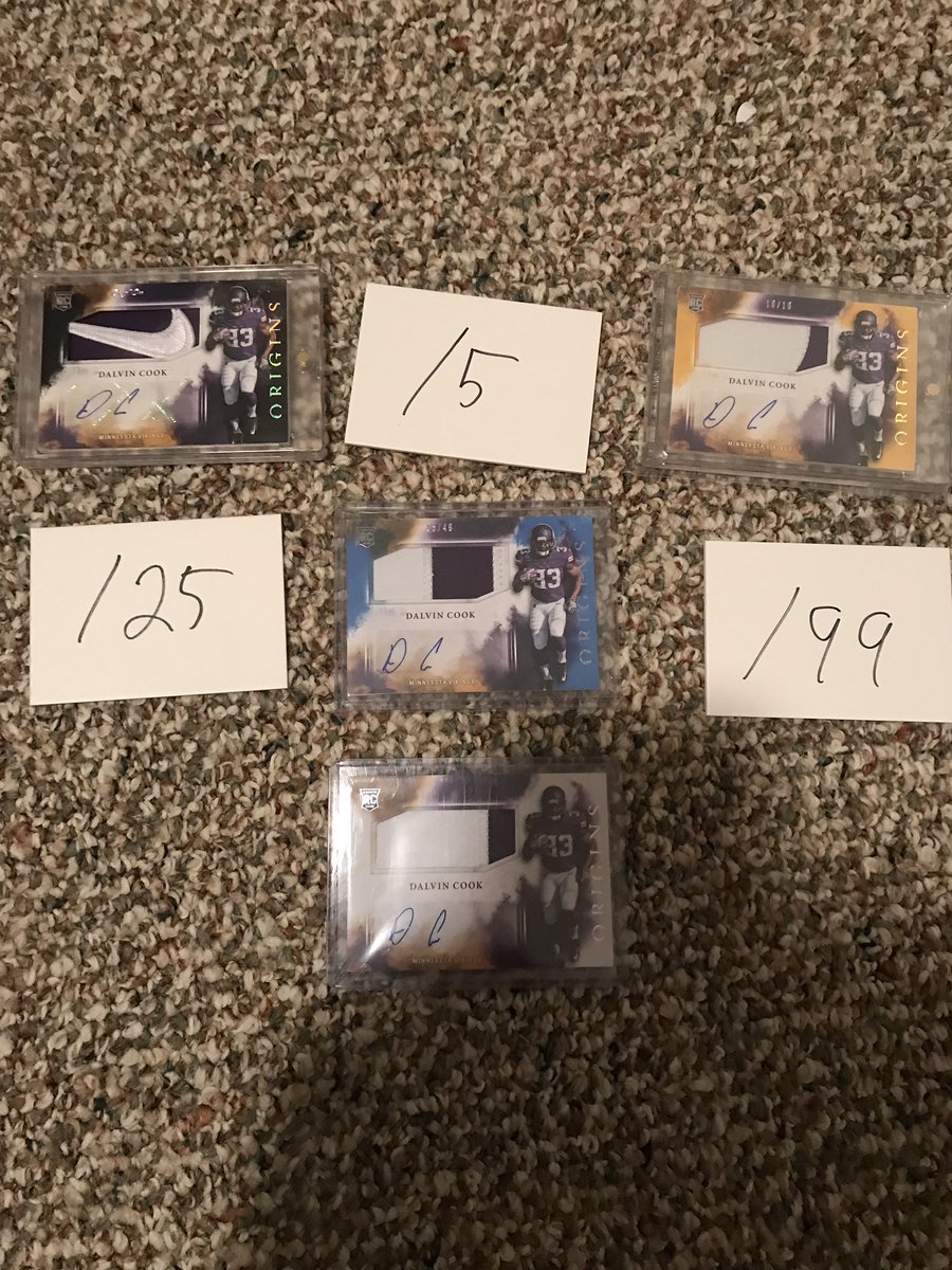 Jswany28's tweet photo. Trying to complete my rainbow need a lil help with the final 3. Plz RT🔥🔥🔥@BAMFBreakers @Nathangr23 @CheckOutMyCards @spsportscards @Zachbmxer55 @BiggBudWeihser @BadgerBreaks @BuckCityBreaks @Defness_45 @xAoRaNgEkIwIx https://t.co/FSmjqU1l2z