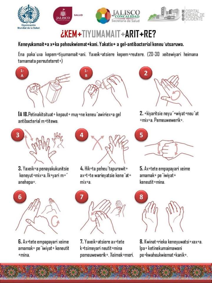 HILDAMQZ's tweet photo. #AdaptToAdopt for the success of the @WHO #HandHygiene Multimodal Strategy | Good practices and great commitment of the Hospital General de Occidente with Wixárika community
The strategy also must to be #multiprofessional and #multicultural
#Jalisco #México https://t.co/cGd36cUWlX