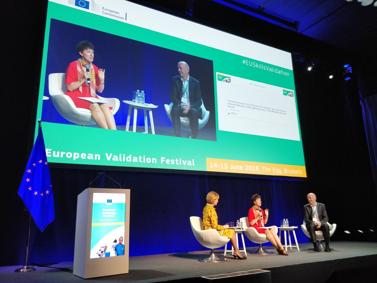 #YEUworld goes in line with the statement  '#Validation is about 2 things: #visibility and #value'. #lifelonglearning #lifewide #validationEurope #EUSkillsValidation #VNFIL