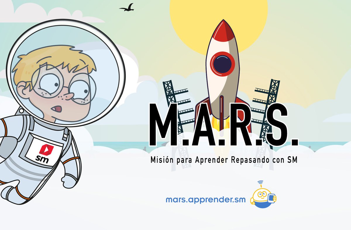 SM lanza M.A.R.S , una #app para repasar en vacaciones bit.ly/2LO1ppJ #MisiónVerano #gamificación