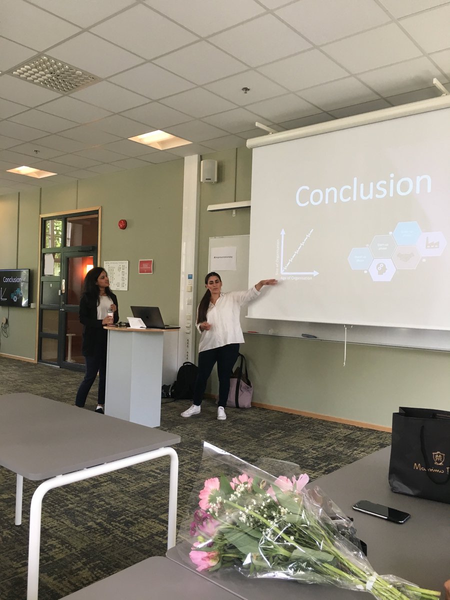 Listening to our great master thesis students Ebru and Keerthana presenting their thesis at <a href="/chalmersnyheter/">Chalmers</a>. Great job! We couldn't be happier with your efforts and the final result!