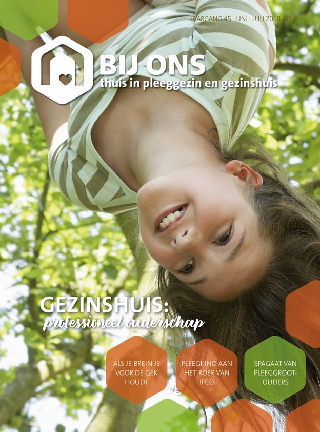 In de nieuwe BIJ ONS interviews met: kinderpsychiater Roland Verdouw, oud-pleegkind en bestuursvoorzitter van internationaal pleegzorgnetwerk IFCO Danielle Douglas, de Vlaamse pleegmoeder @IngeVandeweege die 'Een (h)echte uitdaging' schreef en Peer van der Helm over gezinshuizen.