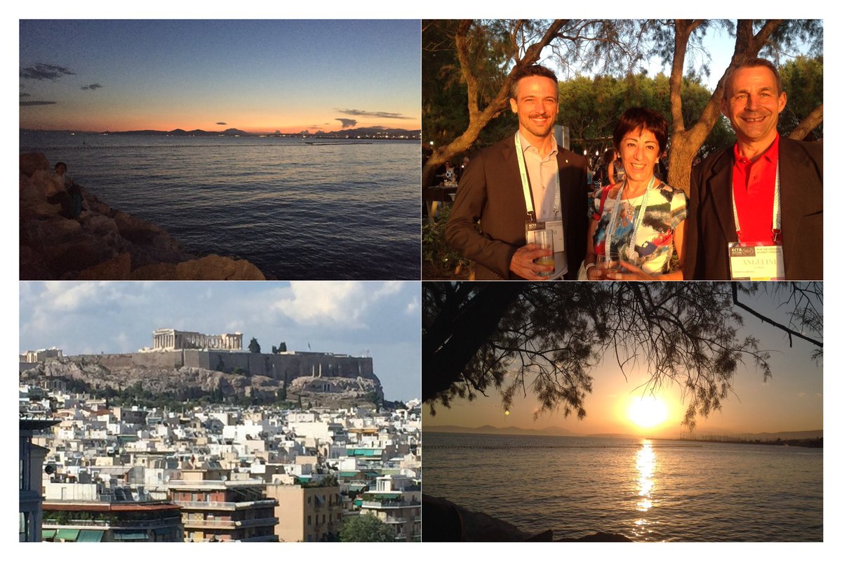 BugnionSpa's tweet photo. A nice postcard sent last night from Athens #ECTA2018 Greetings from Claudio Balboni, Renata Righetti and Fabio Angelini. @ECTABrussels https://t.co/SulLA5QLFH