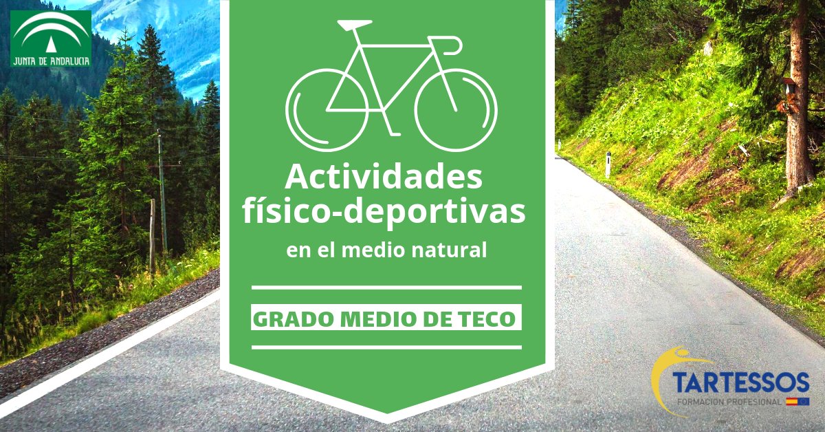 CEI_Tartessos's tweet photo. Si estás pensando realizar el #GMTECO te interesará saber que podrás ejercer tu actividad como técnico tanto en la Administración y Organismos Públicos, como en empresas privadas, actuando como monitor en diversas actividades físicas y de aire libre. #AbiertoPlazoMatrícula https://t.co/n7MdKoCPUl