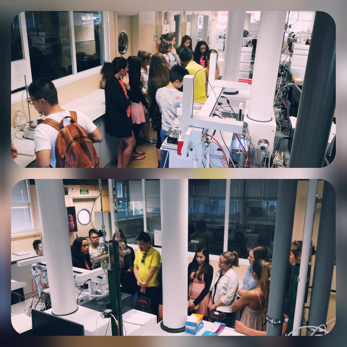 metabolomicaceu's tweet photo. Visiting #CEMBIO facilities
@STRATiGRAD has given us a wonderful chance to meet &amp; exchange ideas about #MetID #Metabolomics #CEMBIOers
@CoralBarbasAr
@joannagodzien 
@ferstolle 
@javierruperez 
@antogarfer https://t.co/liPOw1JF9k