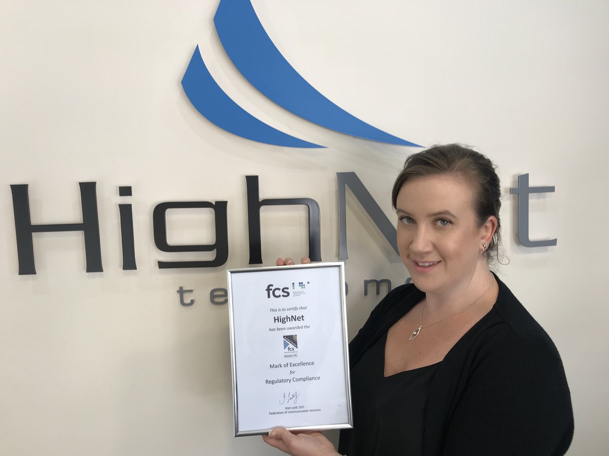 HighNetTelecoms's tweet photo. #HighNet leads the way with mark of excellence award. #BestInClass @FCS_UK https://t.co/t7yGxJpTtk https://t.co/ws5vC9SDTQ