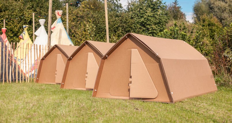 space_zer0's tweet photo. With the festival season well on its way, a festival staple has had a eco-friendly revamp. Would you stay in a cardboard tent? https://t.co/nMxPpzprhW #sustainability https://t.co/1rAm4I50ZW