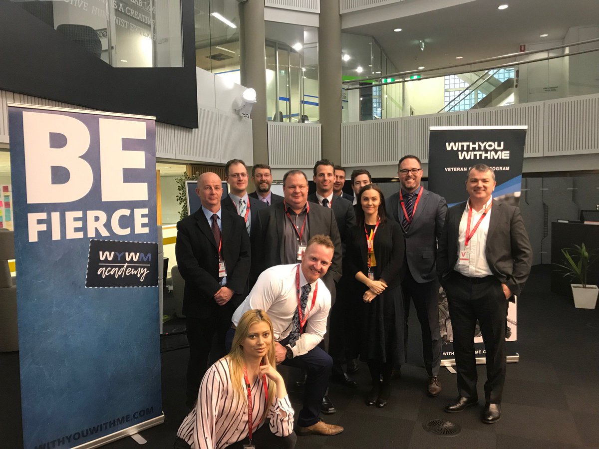 wywmfierce's tweet photo. And that's a wrap! Veteran Assessment Centre at #DHS in Canberra #BeFierce #VeteransInCyber @HumanServicesAU https://t.co/wyBXwHdmg9 https://t.co/4ZpbqjXBwh