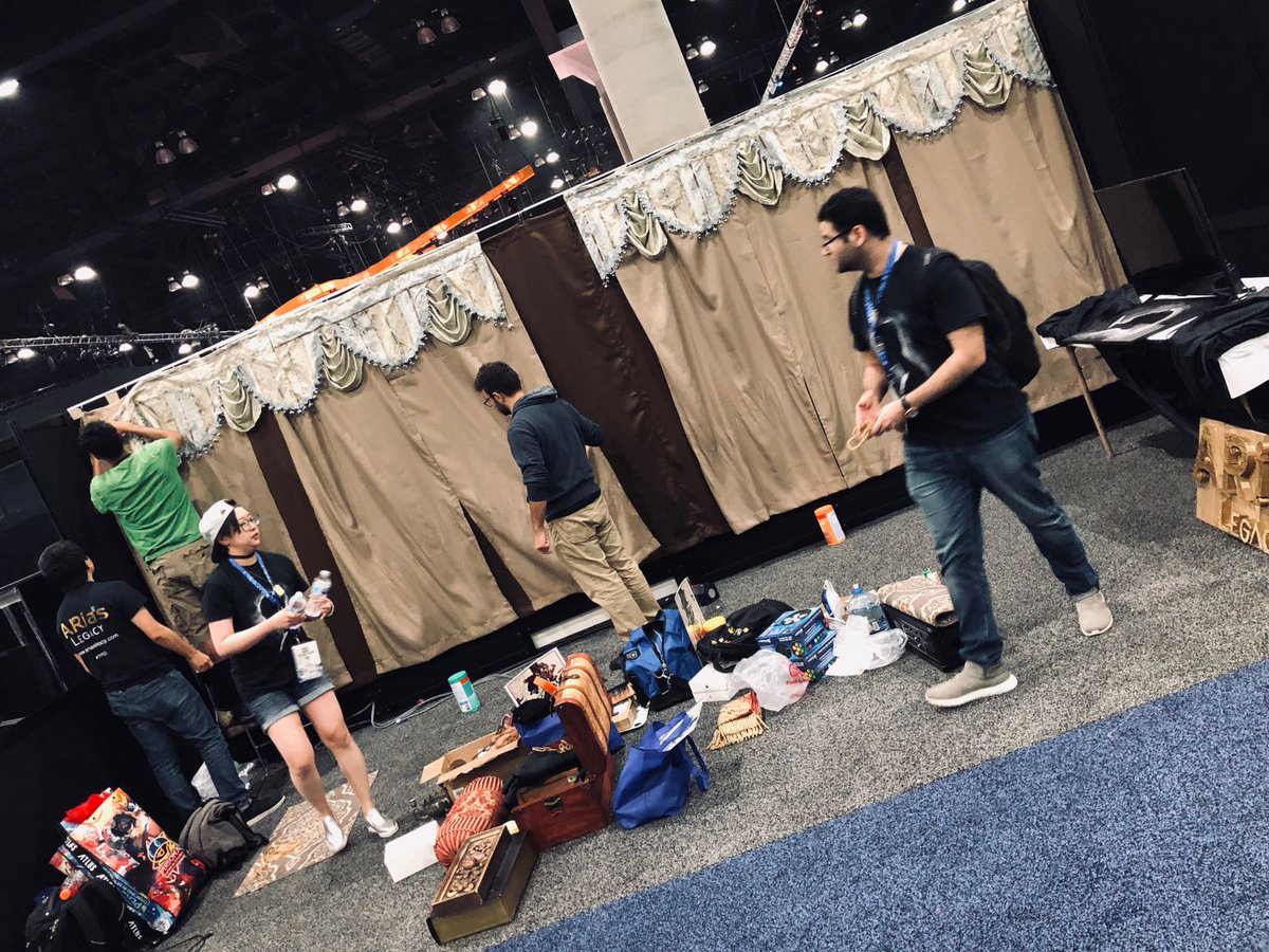 ThePixelCrusher's tweet photo. ..& that's a wrap! Thank you #e32018 for the unforgettable first year experience, and to all the attendees that made time out of their day to visit us! We're sad to see it end, but a much needed nap would be more than welcome right now. 😴
#tpce3 #indiedev #gamedev #mobilegame https://t.co/Vkj6molIsN