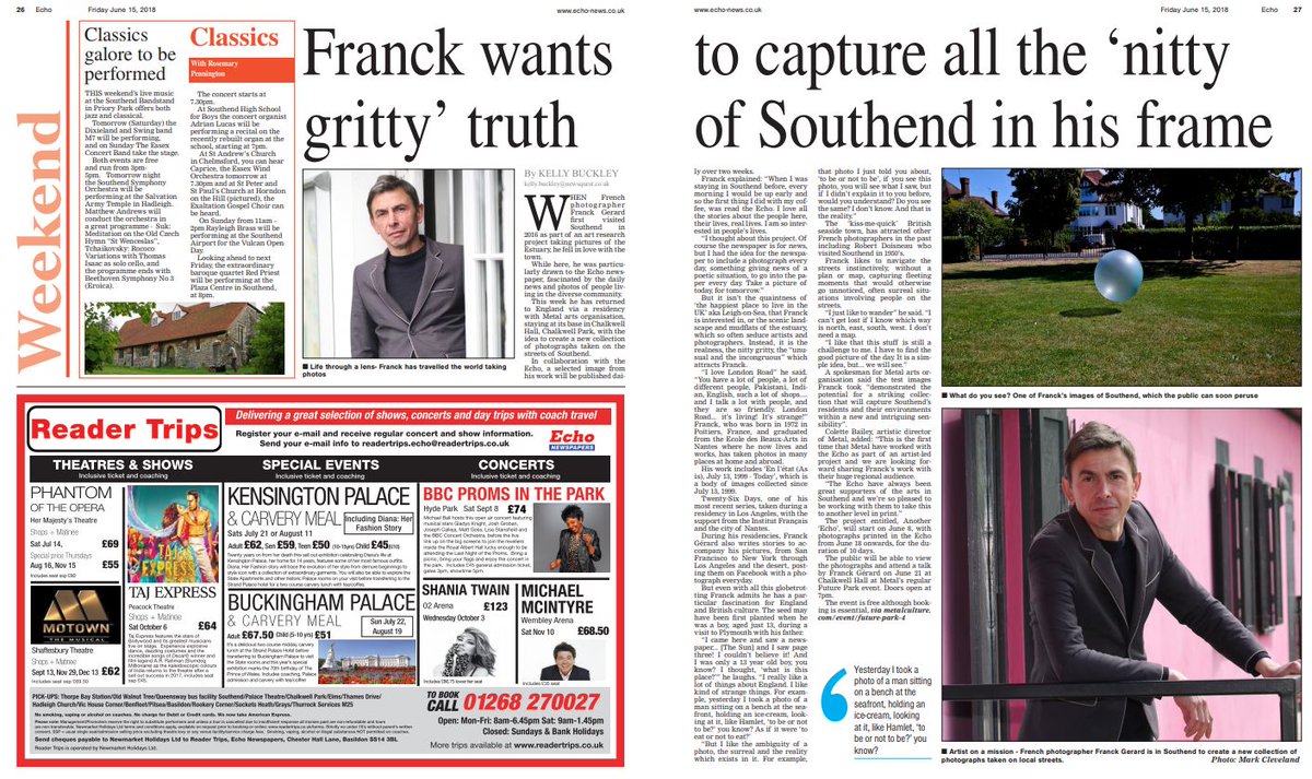 In today's Echo. Treat yourself to a copy!