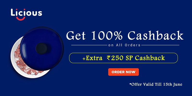 SitaphalOnline's tweet photo. Hurry! Limited Period Offer. 
Get 100% Cashback on Chicken, Prawns, Pickles, &amp; more and also get Rs.250/- Sitaphal #Cashback.
*Offer Valid Till Today only.

Order Now: https://t.co/X1CQxsNwdh https://t.co/on31vTp9XR