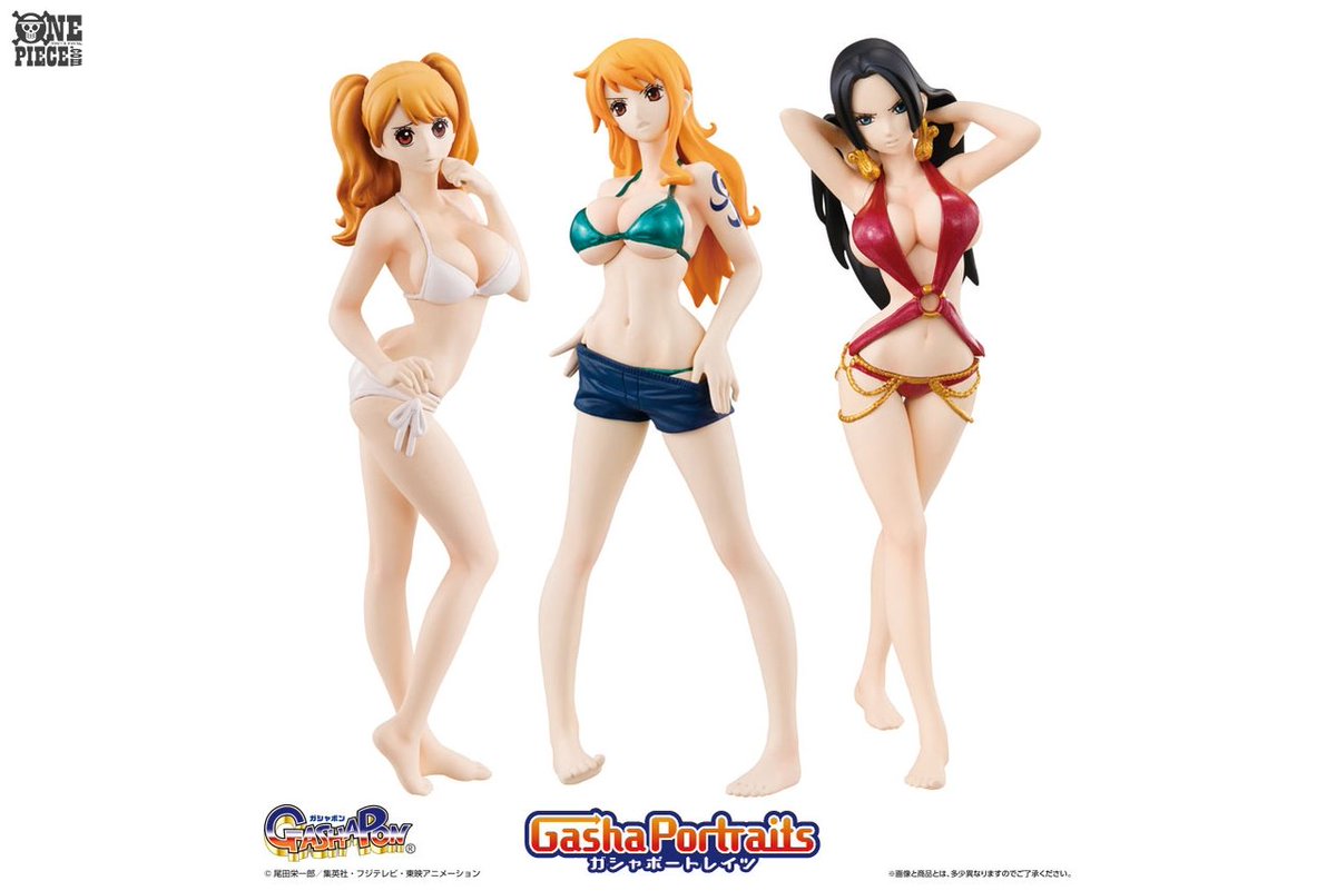 One Piece Com ワンピース Ar Twitter 06 09 06 15のニュースランキング 第3位 8月発売 ガシャポン最大級サイズのナミ ハンコック プリンの水着フィギュア T Co Iizrcsxu8y