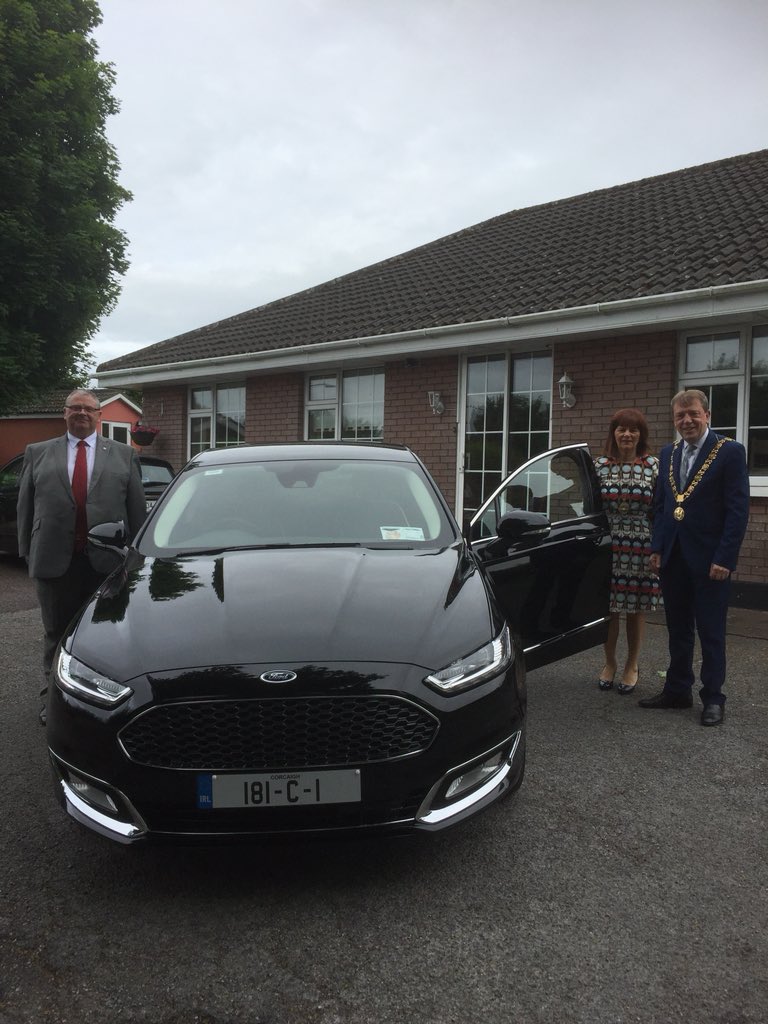 A great honour to wear the chain of office of the Lord Mayor of Cork. Thank you Cork for your support, hospitality and good wishes. So proud #PureCork