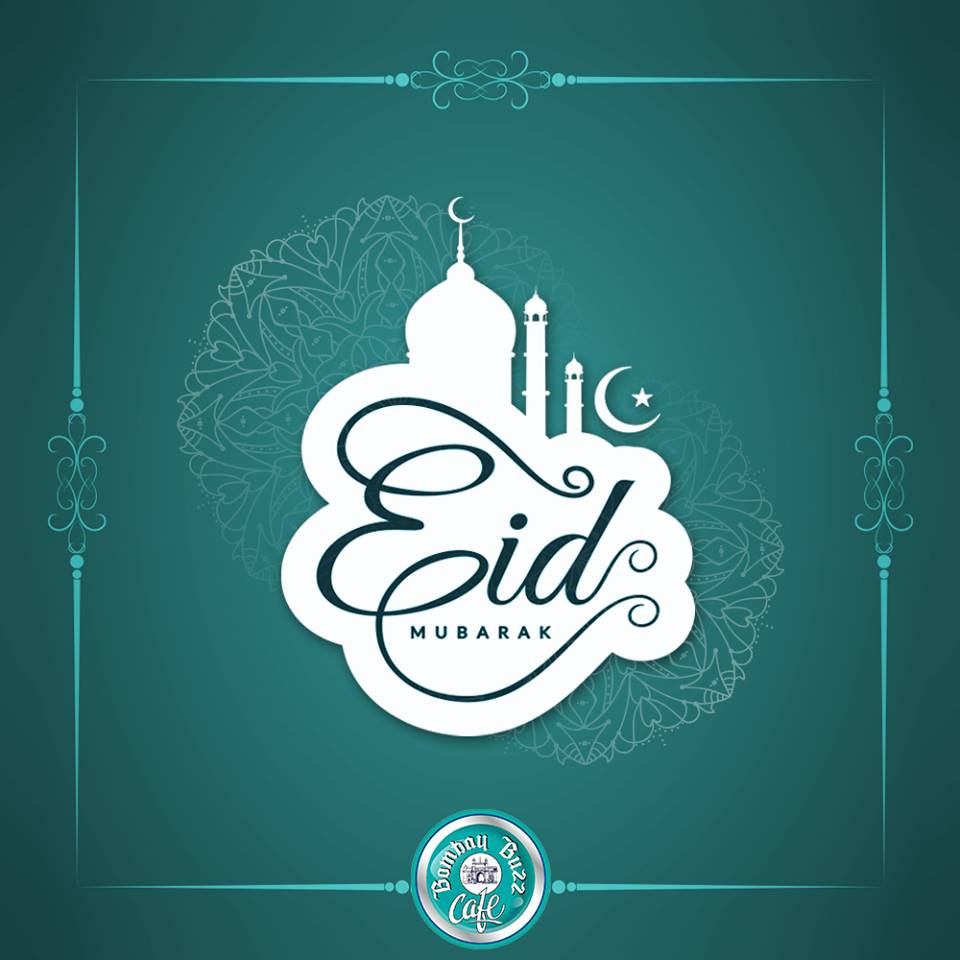 bombaybuzzcafe's tweet photo. Wishing you all a very happy #Eid!
Hope this year brings a lot of #happiness and make all your #dreams come true...

#BombayBuzz #Cafe #EidMubarak https://t.co/y52DLZLijO