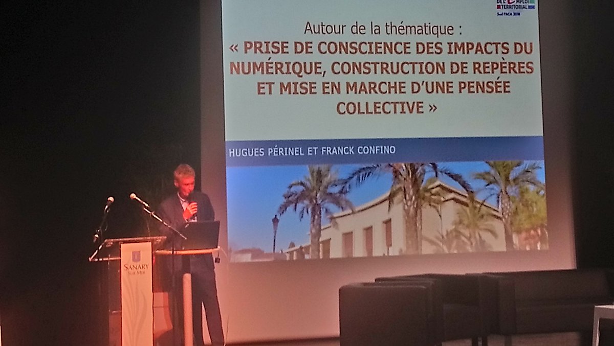 Capemploi83's tweet photo. Nous suivons la conférence sur l'impact du numérique et des nouvelles technologies avec pour voisins @MDE_TPM @FIPHFP @poleemploi_VAR #Cdg83 https://t.co/bvvBrzgEA4