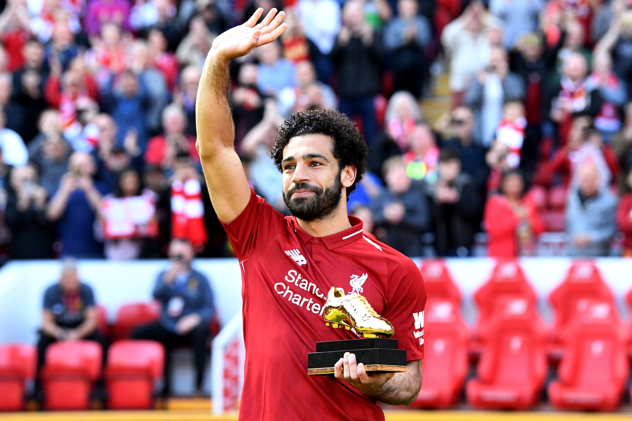 52 games 44 goals  Happy 26th birthday, Mohamed Salah! An incredible debut season at Liverpool. 