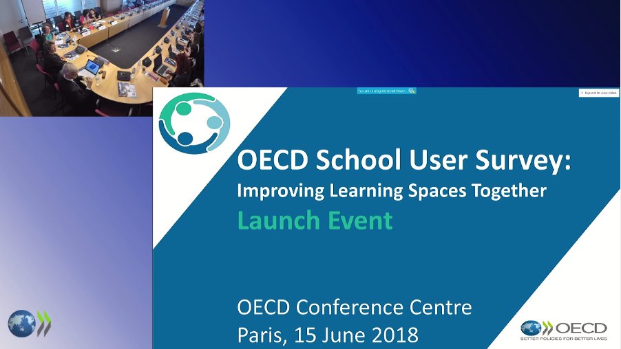 "As learning changes, learning spaces need to change."

<a href="/SchleicherOECD/">Andreas Schleicher</a> launches the OECD School User Survey, which seeks to improve #learningspaces by empowering and listening to students and teachers 

Watch live ➡️  bit.ly/2sEYj01