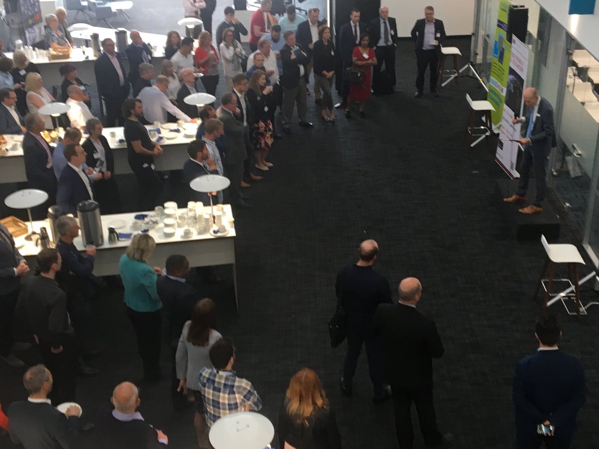 SciTecDaresbury's tweet photo. Innovation and collaboration is alive and kicking at the ⁦@SciTecDaresbury⁩ monthly business breakfast network event https://t.co/AOeCjBqi6y