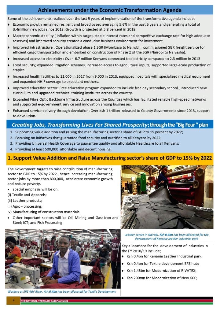 Captain001Vin's tweet photo. What Kenyans need to know about the budget 2018 -19.
#HaliHalisi 
@MombasaYouthA @KwachaAfrika @KECOSCE @SubcountyAdmin @UKenyatta @RailaOdinga @JamiiAction @tendasasa @activistacoast https://t.co/owtGVkMGWF