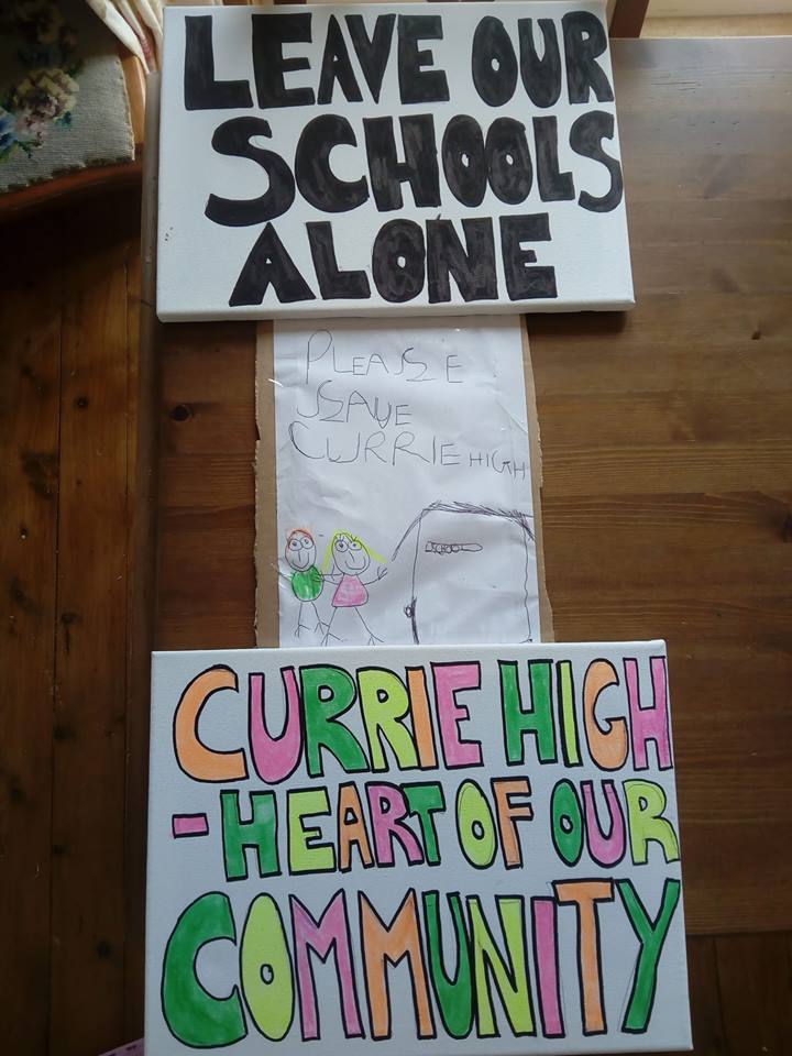 SaveCurrieHigh's tweet photo. If you care, please be there. Peaceful demonstration today 3pm City Chambers.  Bring your banners, and let our voices be heard. #saveourschools @Edinburgh_CC
time to listen. https://t.co/CK5EjltxI2