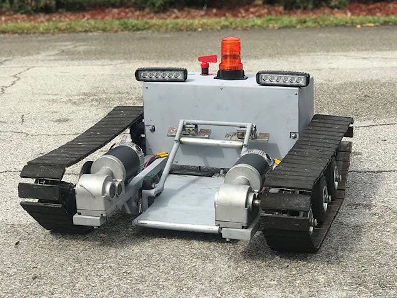 OpenElectronics's tweet image. #Arduino Powered Aircraft Tug
open-electronics.org/arduino-powere…
#AircraftTug #ArduinoCode #ArduinoMega #ArduinoRobotics #FreeCode #Github #IphoneControlled #OpenSource #OpenSourceHardware #OpenSourceSoftware #RadioControlled #Robot #Robotics #SmallTractor