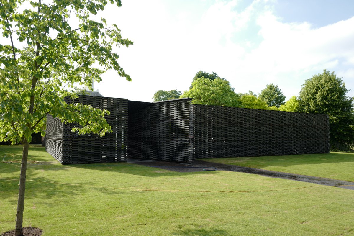 StageOneLtd's tweet photo. Today's the day - 2018's @SerpentineUK Pavilion is now open!
Read more about the pavilion on our website (https://t.co/IGLzGyWcfm), and take a look at our Instagram feed later today for footage of the reveal. You can find us at @stageoneltd.
#10yearsofmaking #serpentinepavilion https://t.co/tohpLJ3tRz