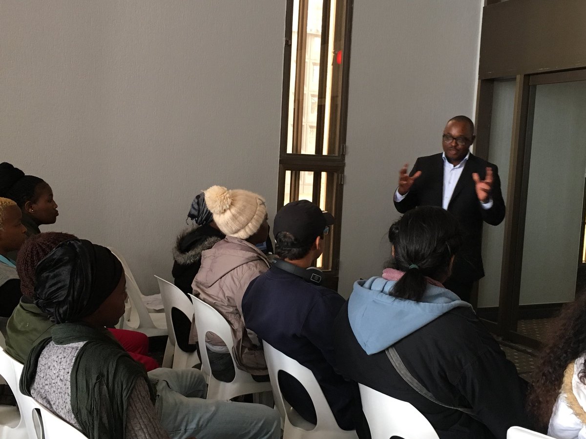 TheTutuLegacy's tweet photo. Day 2 of the @TutuLegacy #YouthCareerSummit @ArtscapeTheatre empowering #youth in celebration of #YouthMonth18 #YouthDay #MovingYourFutureForward https://t.co/uBWw7Purqv