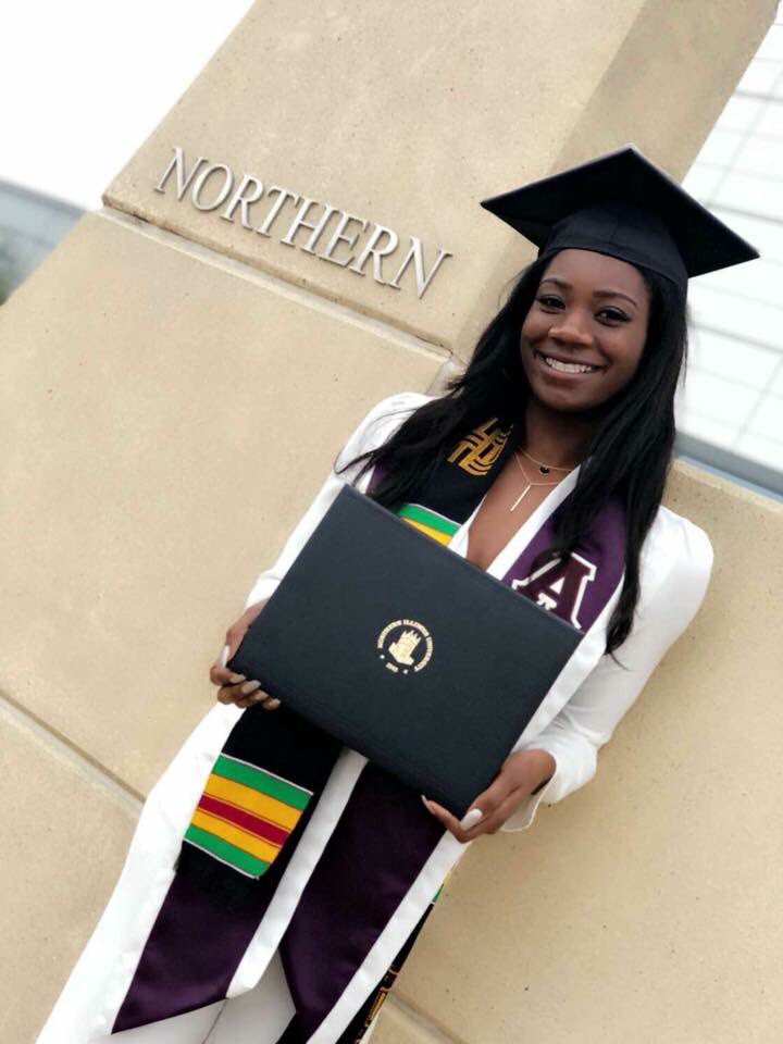 APhiG_NIU's tweet photo. 4 years down, a lifetime to go ❤️ Wishing our beautiful solo, Alisha “SUBL1ME” Blake, a Happy Phi-versary! We are so proud of you for graduating and can’t wait to see what your future holds 😘 #PhiClass #PookieBear #aphigniu #aphig #hardcoresince94 https://t.co/wmyKA5OHzb