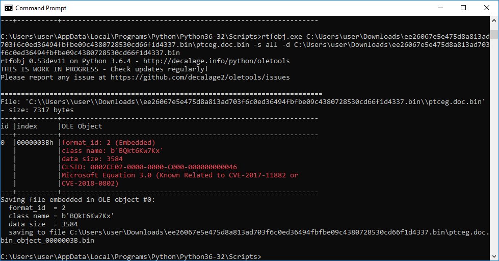 DissectMalware's tweet photo. #docx has external #Relationship (with type #oleObject) -> #rtf (/idontknow.moe/files/ptceg.doc) -> #exploit -> #pe (/ecuadortrust.org.uk/images/two/dew008.exe) -> #c2 (/zenshinonline.ru/dew8/fre.php)
#rtf
https://t.co/PxWmckMPUL https://t.co/aknPyIhTz7