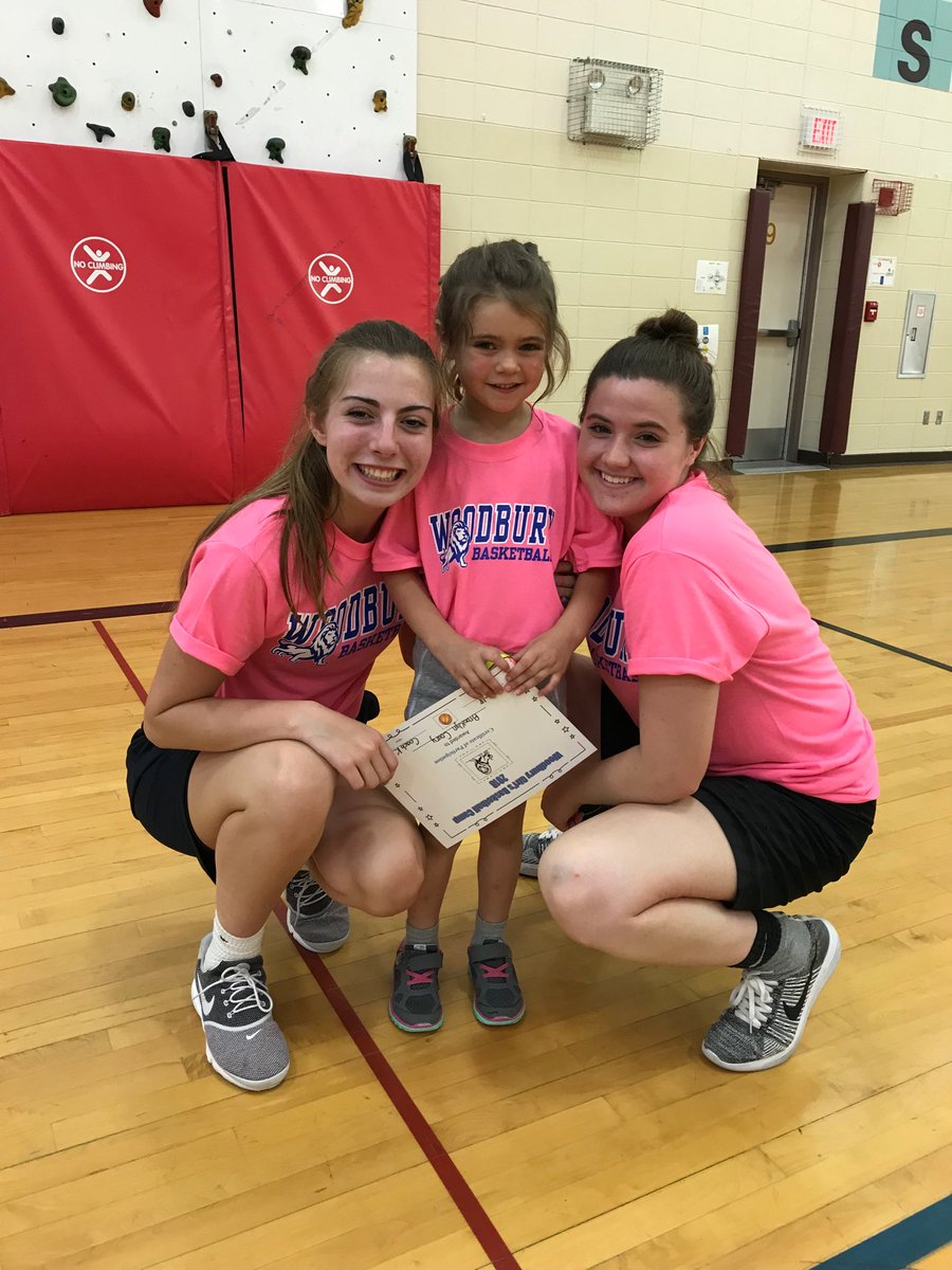 Brooklyn was NOT looking forward to attending camp BUT after the great work by the ⁦<a href="/WDBYGirlsBBall/">Woodbury Girls Bball</a>⁩ team she loved it and had a great time! For all you high school players little eyes are watching. You are role models and have a chance to impact the lives of young kids.