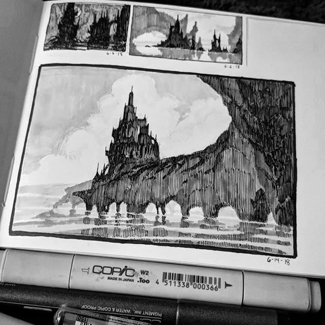 logetero's tweet photo. Some free time between freelance to do some sketching. #datviewtho
.
.
.
.
.
.
.
.
.
.
.
.
.
.
.
#art #artistsharing #artistoninstagram #drawing #drawingoftheday #picoftheday #instaart #instagood #instadaily #fantasyart #traditionalart #sketchbook #cottonwoodarts #environmen… https://t.co/0AvNnruZph