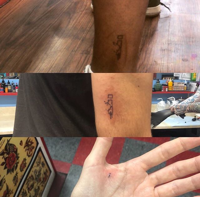 izombiepodcast's tweet photo. Congrats to Malcolm, Rahul and Rose for their tattoos! Season 5!!!! #iZOMBiE https://t.co/f9kVNDJKOq