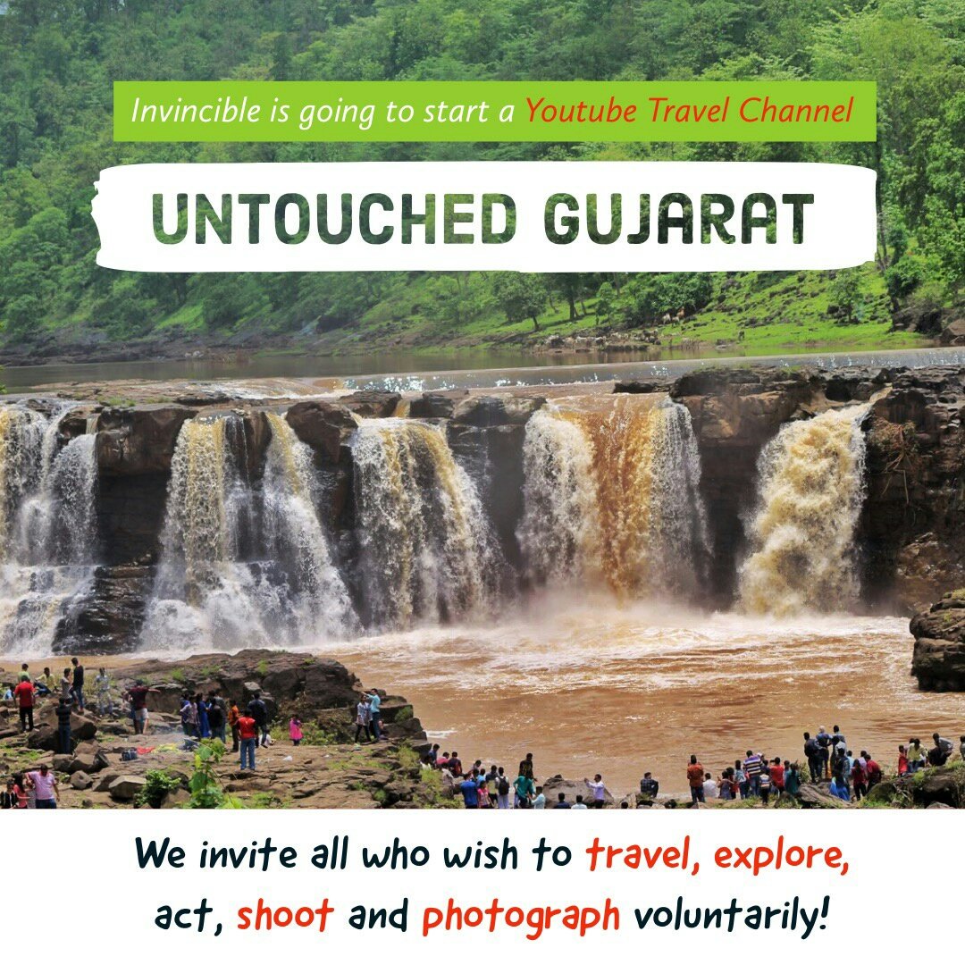 KamaniVasu's tweet photo. "Surprise yourself to inspire yourself😇😎....."
Here is the @invinciblengo is going to start a youtube travel channel...with the name "UNTOUCHED GUJARAT"... So we invite all who wish to travel, explore, act,  shoot, and photography voluntarily.... 
#JAIHIND🇮🇳 https://t.co/RarXBAgGDK