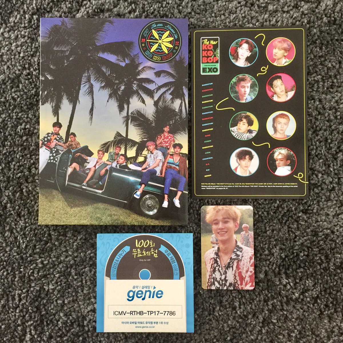 KatOnlineStore's tweet photo. 💢 Selling EXO CBX Hey Mama Album Xiumin Version w/ 3 unofficial Photocards + EXO CBX Blooming Days Album w/ Baekhyun Official Photocard + EXO Growl Album w/ Sehun Official Photocard + EXO The War Album Private Version w/ Chen unofficial Photocard 💢
#ExoAlbumSale #ExoSale #Album https://t.co/epdvL2HVzH