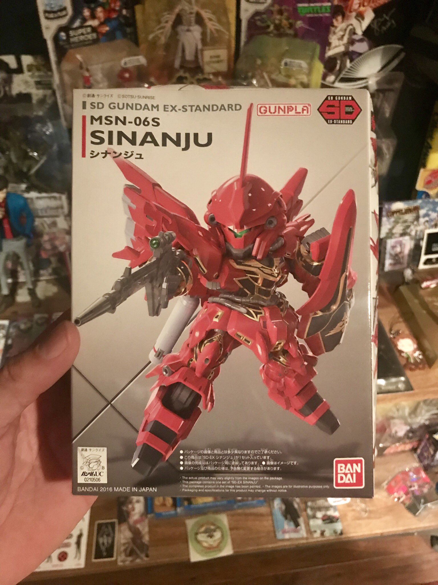 Keith Silverstein Toysday Is Upon Us Once Again This Week S Featured Toy Is This Adorable Chibi Sinanju Gundam Got This One A While Back And Haven T Gotten Around To Putting