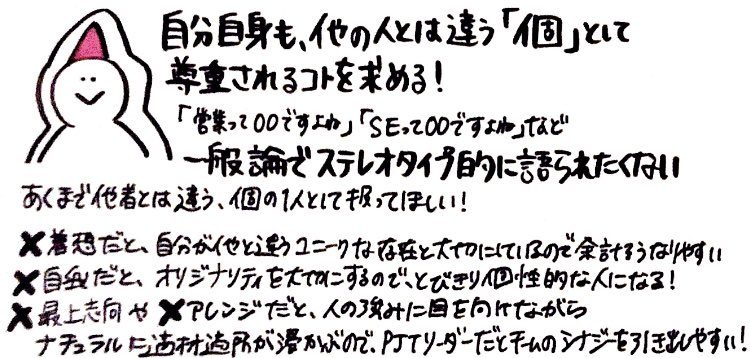 一般論で括らない/括られたくない人は個別化の強みを持った人!#北欧キャリア研修 