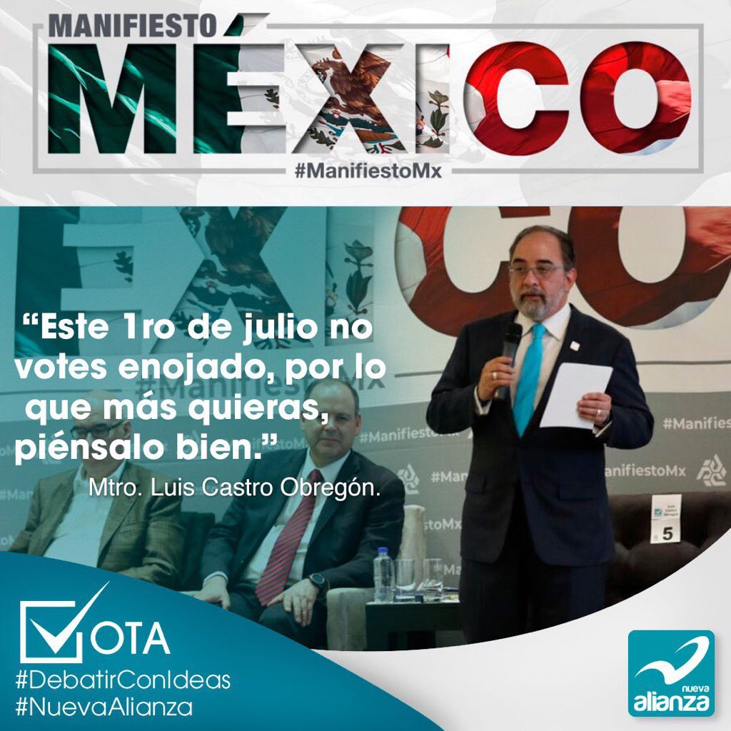 Eloy_D29's tweet photo. Este 1 de julio, no votes enojado, reflexiona, decide y actúa por el futuro de México. Tu mejor opción somos nosotros. 

@NuevaAlianza @NAedomex  

#VotaNuevaAlianza #ParaSalvarAMexico #YovoyconEloy #DeCiuadadanxACiudadanx #Turquesa #Turquesa29 https://t.co/dfY13OSCt0