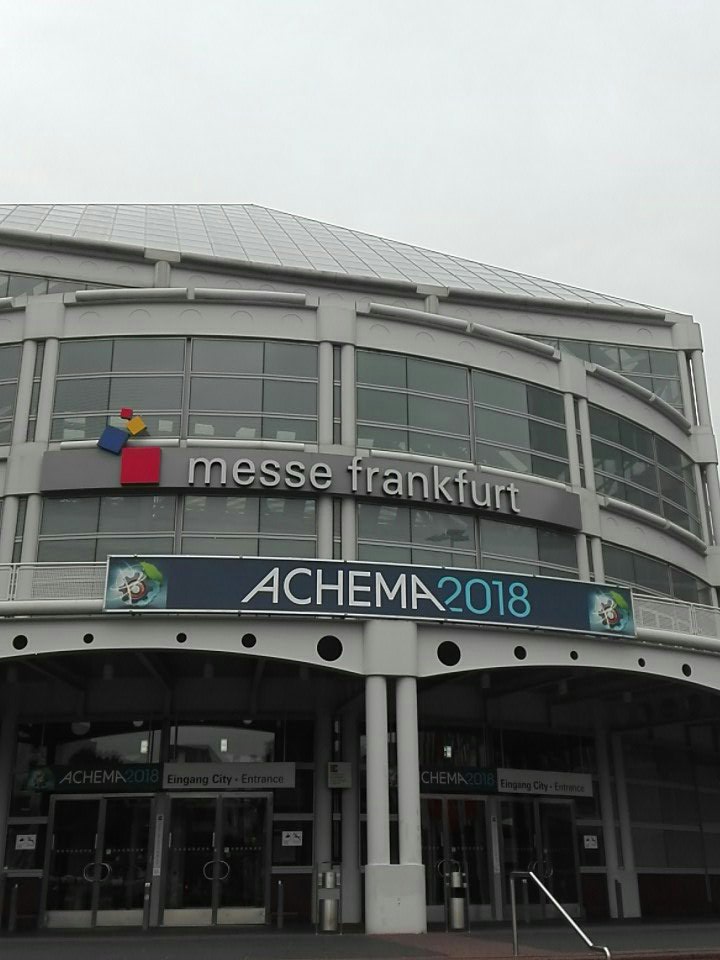 ACHEMAworldwide's tweet photo. We still have a whole day to enjoy #ACHEMA18 Make good use of it! https://t.co/2VIPEv97Jt