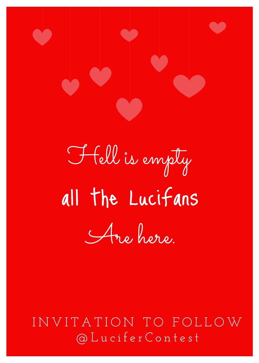 LuciferContest's tweet photo. Now this is very true! #SaveLucifer #PickUpLucifer RT https://t.co/kJKStxoX7s